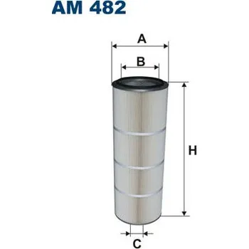 Filtr do auta Vzduchový filtr, , FILTRON, AM 482