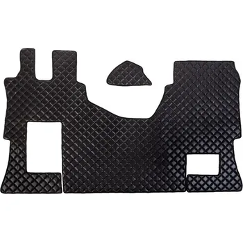 autokoberec Koberce kožené pro MERCEDES MP IV/V, neodpruž. spolujezdec, AUTOMAT, černá barva