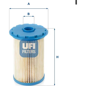 Palivový filtr Palivový filtr UFI 26.696.00