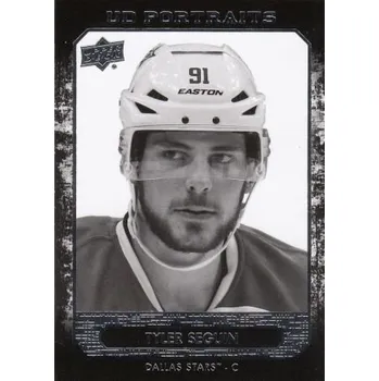 Sběratelská karetní hra insert karta TYLER SEGUIN 14-15 UD Ser. 2 UD Portraits číslo P-33