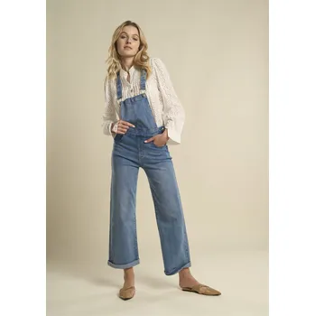 Dámské džíny Kalhoty lacláče Onado H2817-N barva: modrá džínové, velikost: XL