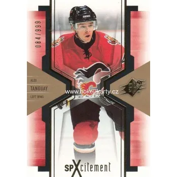 Sběratelská karetní hra insert karta ALEX TANGUAY 06-07 SPx SpXcitement /999