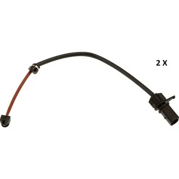 Brzdová destička Výstražný kontakt, opotřebení obložení TRW GIC362