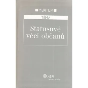 Meritum Statusové věci občanů - Edice Téma