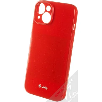 Pouzdro na mobilní telefon 1Mcz Jelly Skinny TPU ochranný kryt pro Apple iPhone 14 červená (red)