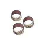 Brusné pásy, pro brusné cylindry, 45 mm, zrno 50,80,150, 3 ks, Wolfcraft, 2039000