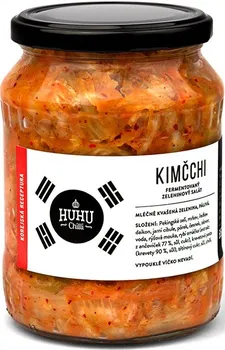 Nakládaná potravina Huhu Chilli Kimchi s rybí omáčkou 650 g