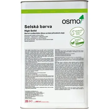Olej na dřevo OSMO Selská barva 25 l - 2704 Kamenně šedá