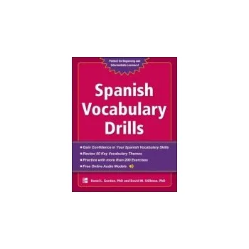 Cizojazyčná kniha Spanish Vocabulary Drills - Gordon, Ronni a Stillman, David