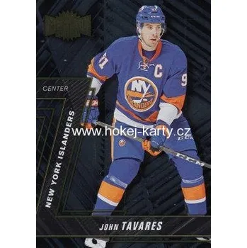 Karetní hra insert karta JOHN TAVARES 16-17 Fleer Showcase Metal Universe číslo MU-11