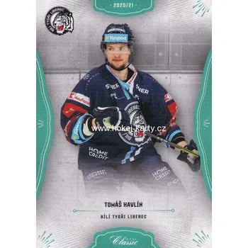 Karetní hra paralel karta TOMÁŠ HAVLÍN 20-21 OFS Classic Ser. 2 Blue /99