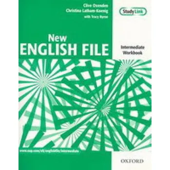 Kniha New English File Intermediate Workbook with Answer Booklet...