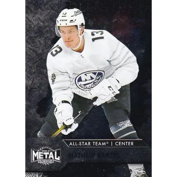Karetní hra insert karta MATHEW BARZAL 20-21 Metal Universe All-Stars číslo 173