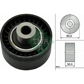 Auto-moto Vratná/vodicí kladka, ozubený řemen Schaeffler INA 532 0473 10