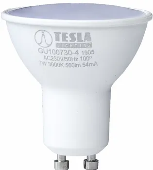 Žárovka TESLA LED žárovka GU10 7W 230V 560lm 3000K
