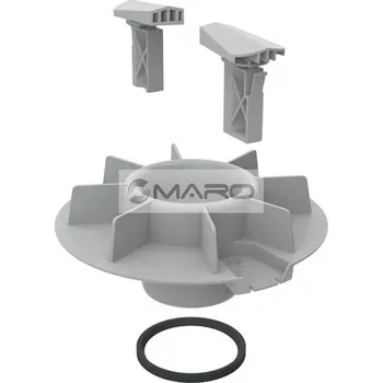 Geberit Pluvia Přepad nouzový pro střešní vtoky do 25 l/s, 359.101.00.1