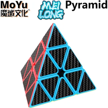 Hlavolam Pyraminx MoYu MoFangJiaoShi Meilong Carbon