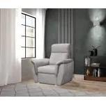 FALCO Křeslo Karera světle šedá