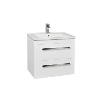 Koupelnový nábytek Krajcar KA Atria koupelnová skříňka s umyvadlem 65 x 58 x 45 cm bílá 2KA65