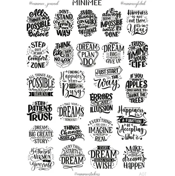samolepka Samolepky MINIMEE - Motivační hlášky