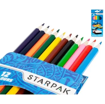 Pastelka Pastelky Hot wheels 12ks