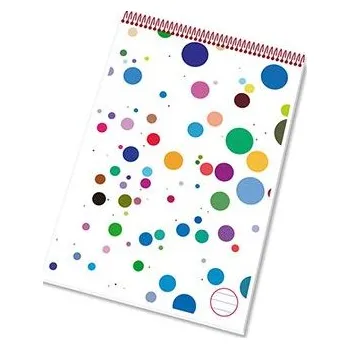 Blok Blok A5 poznámkový s horní spirál. 50-listový