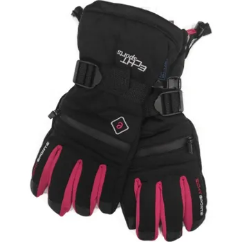 Dívčí mikina ECHT LYŽAŘSKÉ RUKAVICE HX042 Velikost: L, Barva: Černo/růžová
