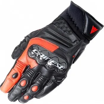 Sportovní oblečení Dainese Dainese CARBON 4 SHORT sportovní rukavice fluo-červené/černé vel.M M