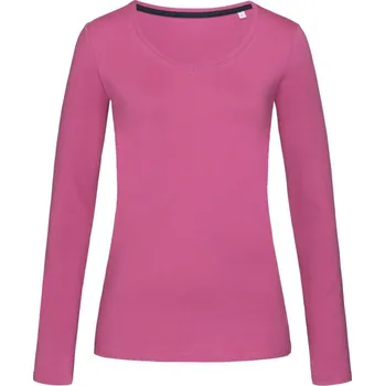 Stedman Dámské strečové triko s dlouhým rukávem Claire Barva: Růžová starorůžová, Velikost: L