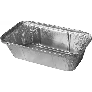 Jednorázové nádobí miska hranatá ALU 690 ml (100 ks/balení)