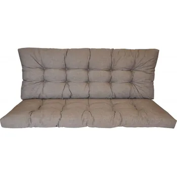 Podsedák Axin Trading s.r.o. Polstr na zahradní houpačku 180 cm - látka šedý melír