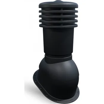 Střecha Větrací komínek Eurovent VENTOS X BITU O Barva: 9005 - černá