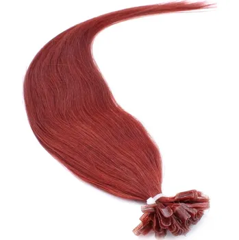 Vlasová regenerace 50cm vlasy evropského typu pro metodu keratin 0,7g/pr. – měděná