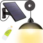 Bezdoteku LEDSolar 12 solární závěsná lampa na zahradu s dálkovým ovládáním, iPRO, 8W, studené světlo