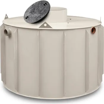 Čistička odpadních vod Plastový pojezdový septik kruhový 3 m3 - TOP nádrže