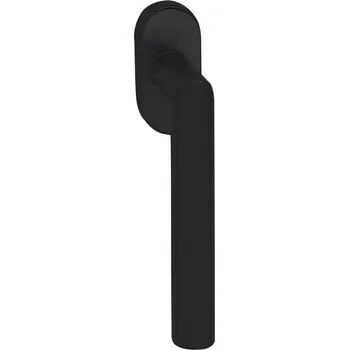 Okno Okenní klika GEHRUNG - zakryté šrouby, s polohováním, 7x42, černá | Okna Okenní kování, okenní kliky okenní kliky matně černá