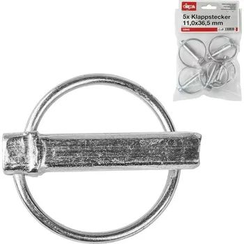 Zahradní traktor DEMA Zajišťovací čepy 11,0 x 36,5 mm, 5 ks