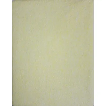 Prostěradlo Froté prostěradlo postýlka 60x120 cm (sv.žlutý melír)