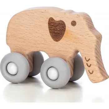 Dřevěná hračka Free2PLAY Dřevěný jezdící Slon