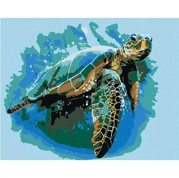 Malování podle čísel - Kareta obrovská, 50x40 cm, bez rámu a bez vypnutí plátna