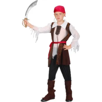 MaDe Dětský kostým pirát M