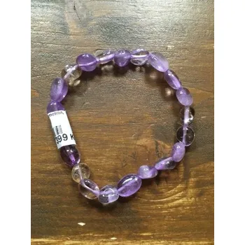 Drahý kámen Náramek Ametrín, tromlovaný
