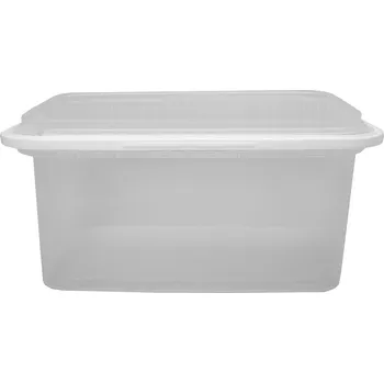 Jednorázové nádobí kbelík obdélníkový 10 000 ml, PP - transparentní (10 ks/balení)