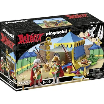Stavebnice Playmobil Playmobil Asterix 71015 Velitelský stan s generály