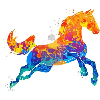 Jedlá dekorace na dort Caketools Jedlý papír "koně 13" - A4