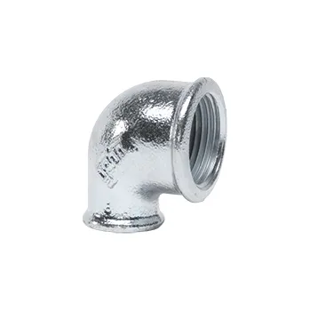 Vodovodní potrubí GEBO Pozink koleno redukované 90° FF 1/2" x 3/8" 90-19V