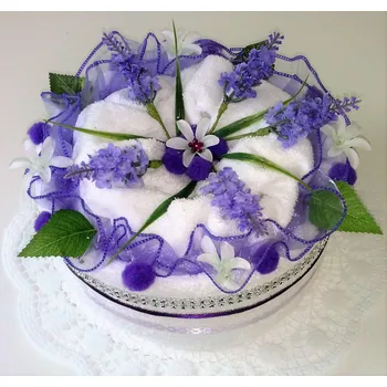 Veratex Textilní dort Levandule