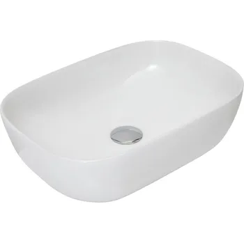 Umyvadlo BPS-koupelny Deskové keramické umyvadlo Samo 45 (45x32 cm)