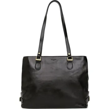 Kabelka Dámská kožená kabelka Hexagona Malea - černá