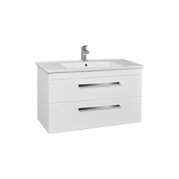 Koupelnový nábytek Krajcar KA Atria koupelnová skříňka s umyvadlem 100 x 58 x 45 cm bílá 2KA100